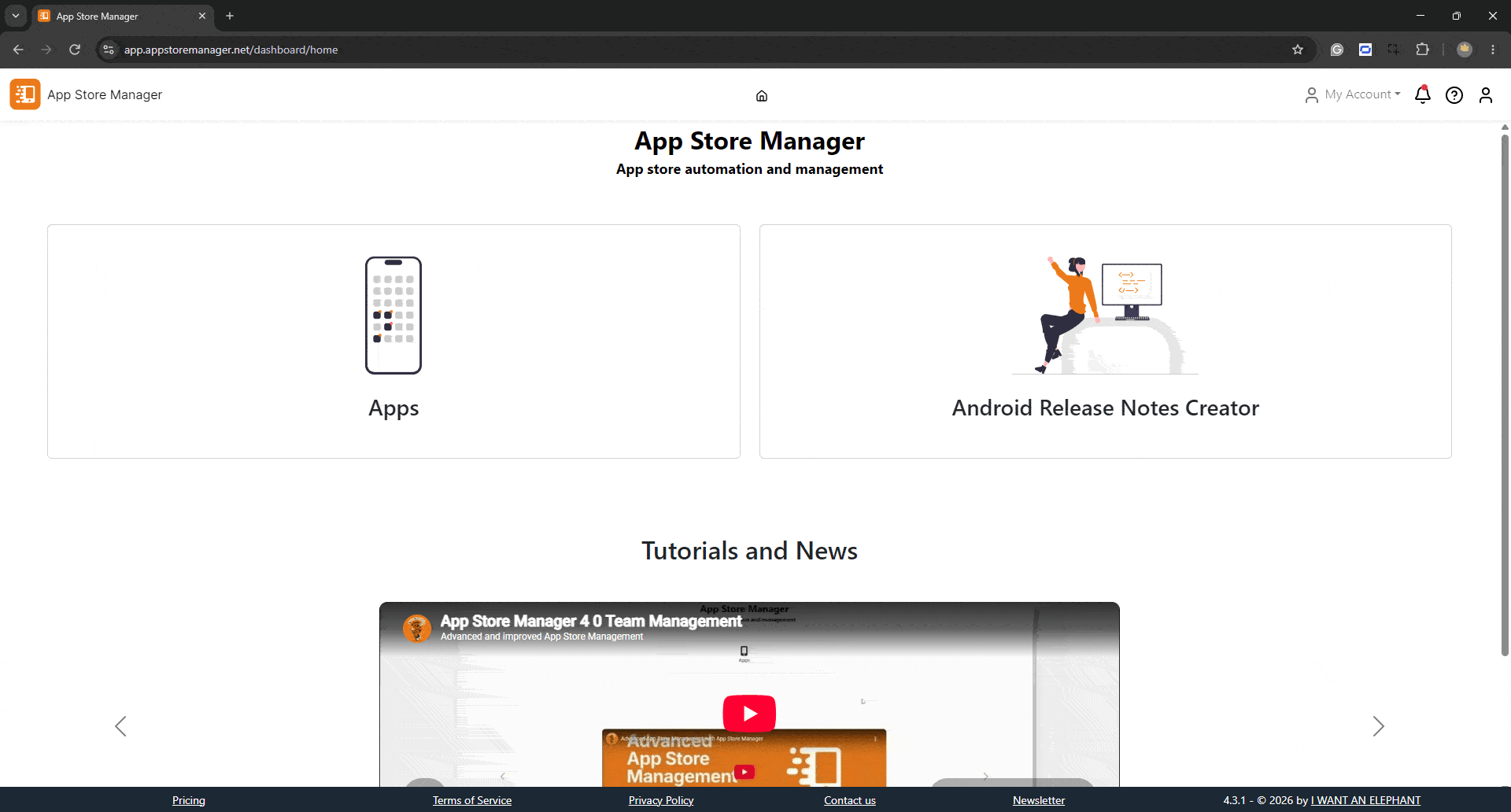 Android Release Notes Creator in action